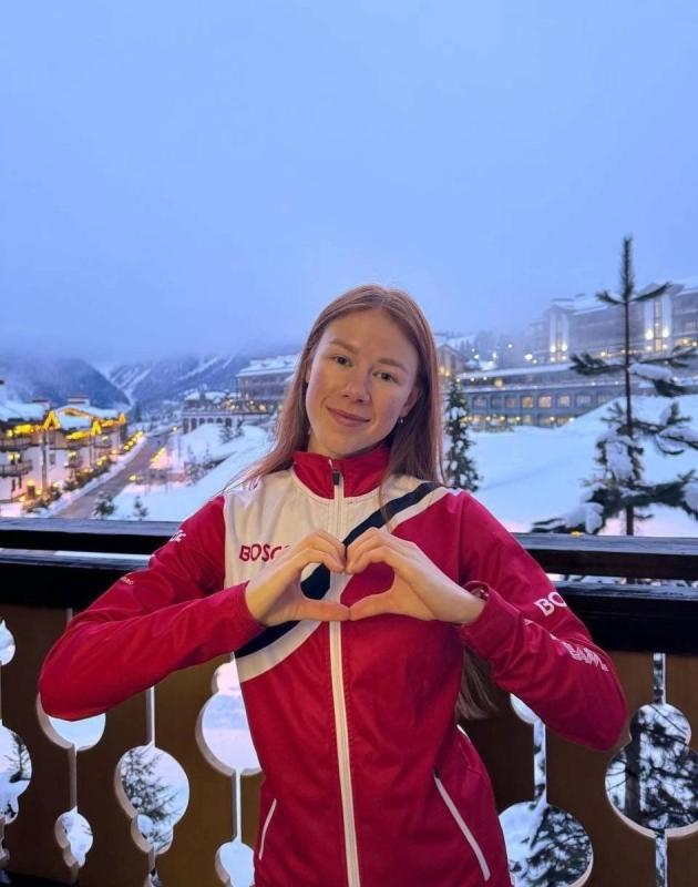 Екатерина Никитина - лучшая лыжница среди юниорок