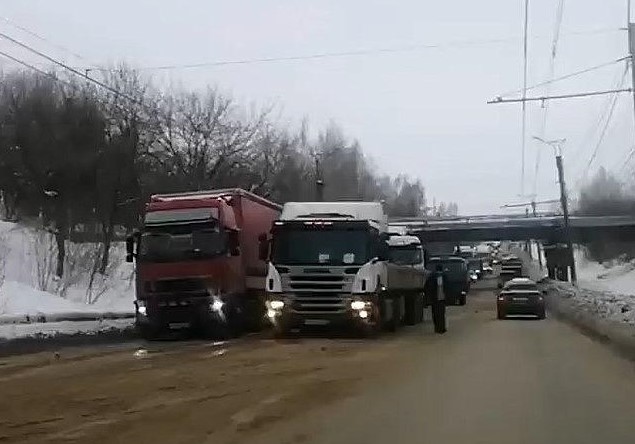 Ограничение движения для большегрузов вводится в Мордовии