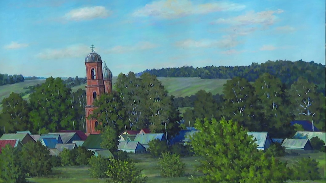 В Саранске открылась выставка Андрея Разумовского «Родные просторы»