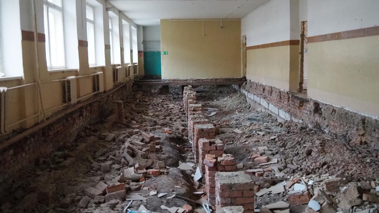 Вскрыты полы и разобрана крыша: в Мордовии капитально ремонтируют несколько школ 