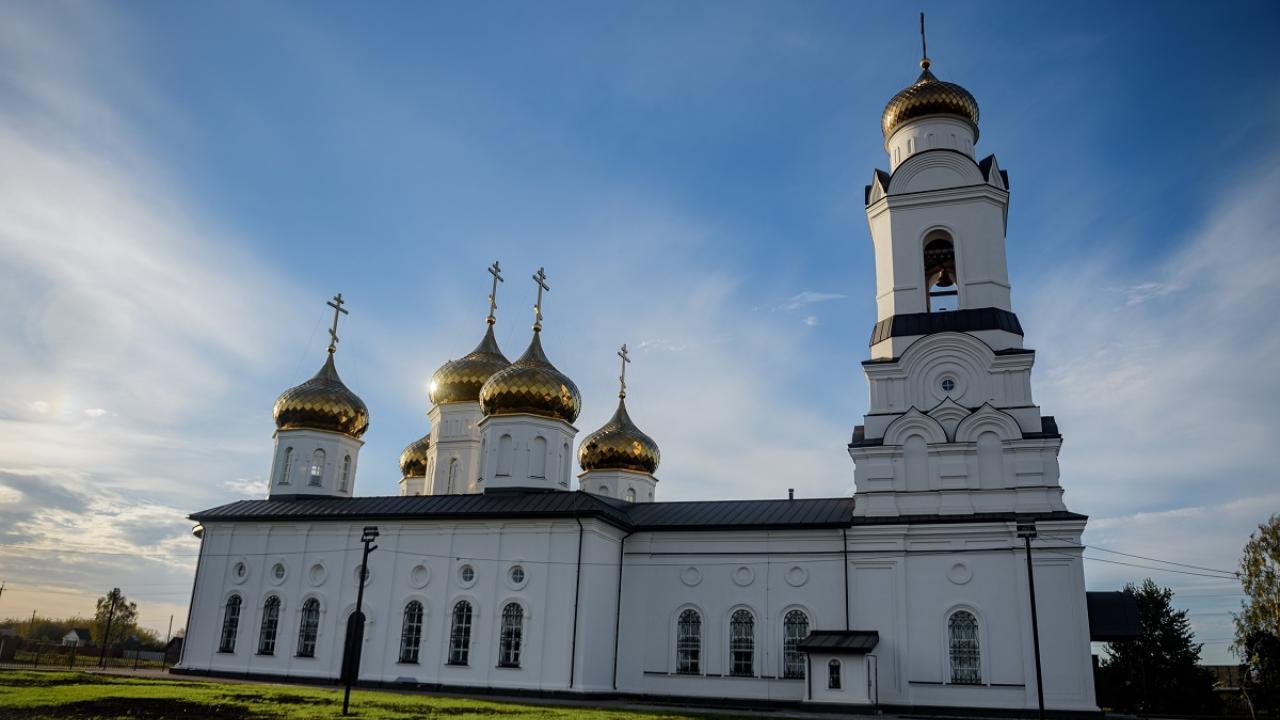 В Мордовии освятят возрождённый Воскресенский храм в селе Пушкино