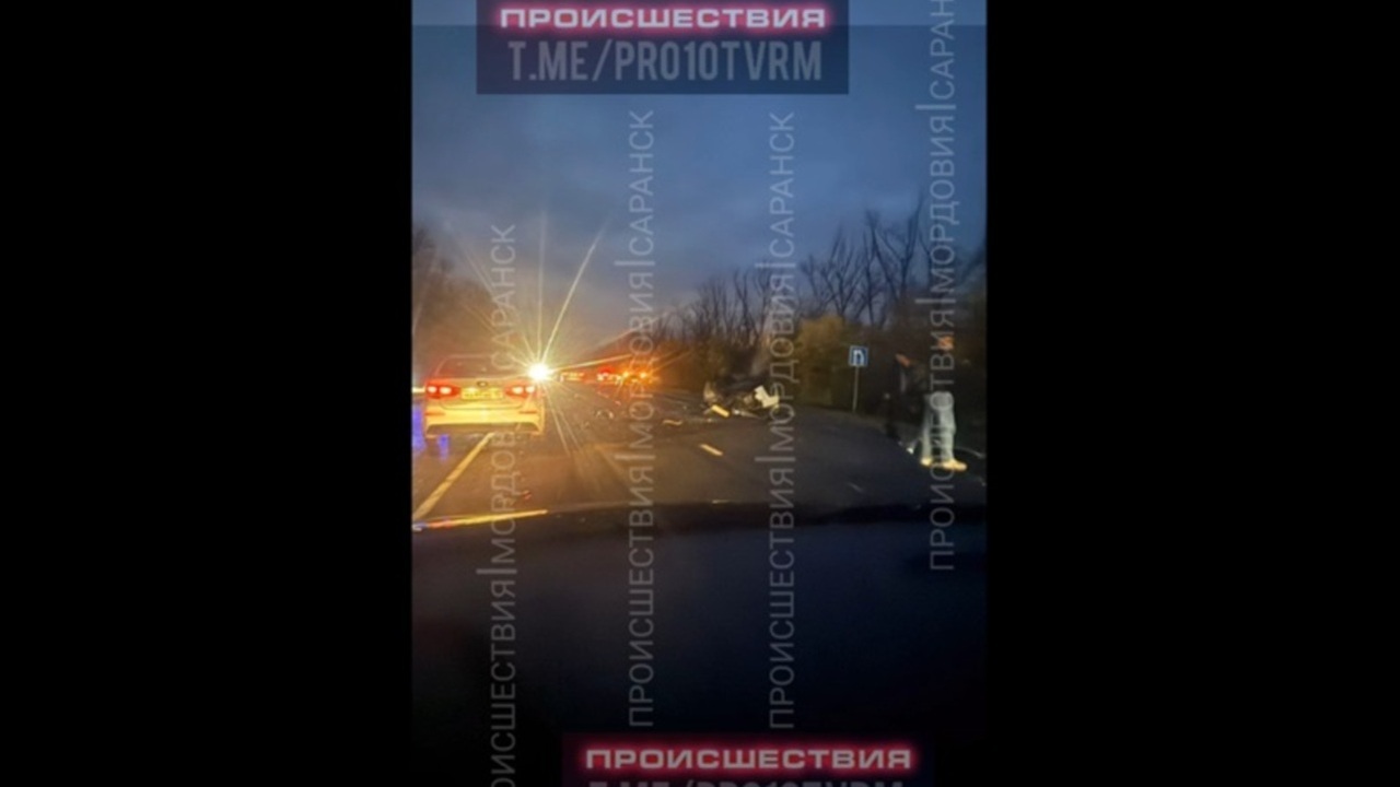 В Мордовии два человека погибли в ДТП 