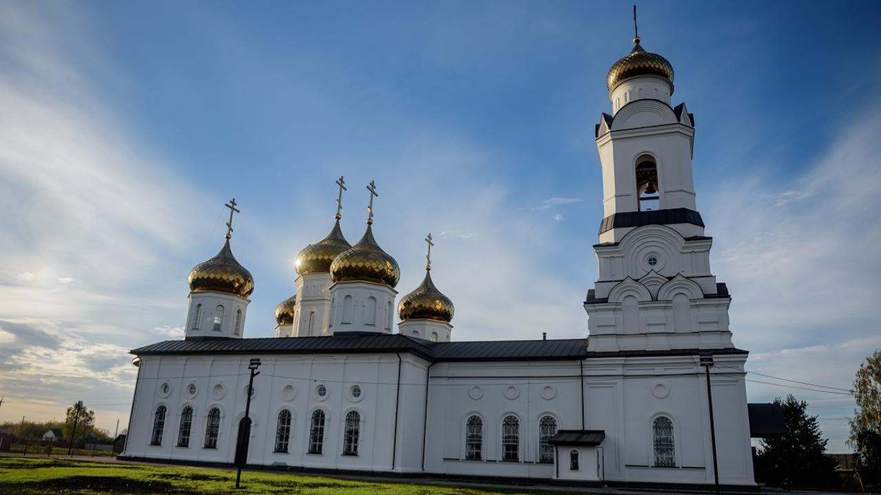 В Мордовии освятят возрождённый Воскресенский храм в селе Пушкино