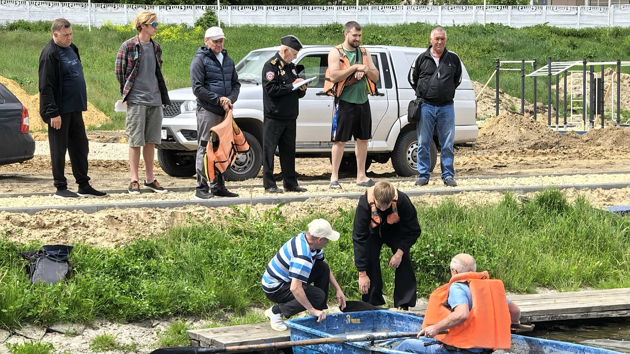 В Саранске матросы-спасатели сдавали зачёты