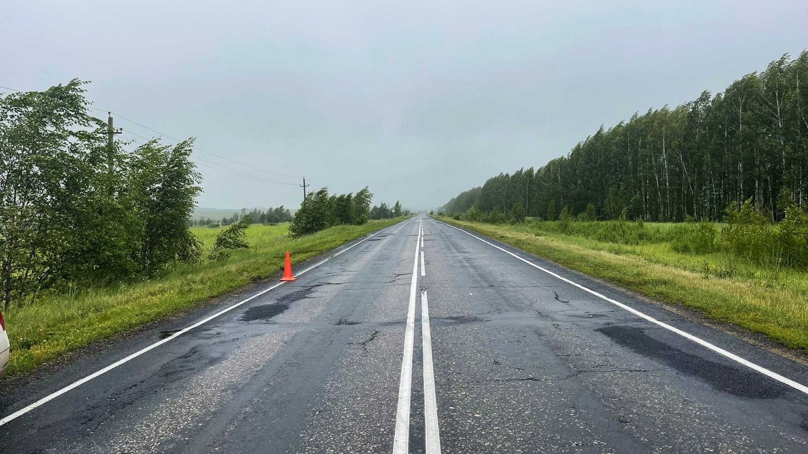 «Рено» в Мордовии вылетел в кювет «Рено» в Мордовии вылетел в кювет