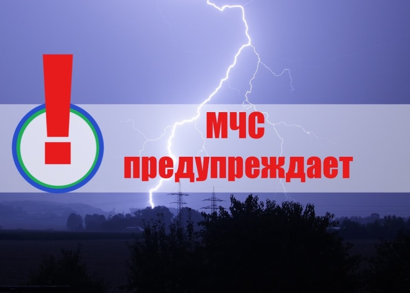 Штормовое предупреждение объявлено в Мордовии на ближайший час