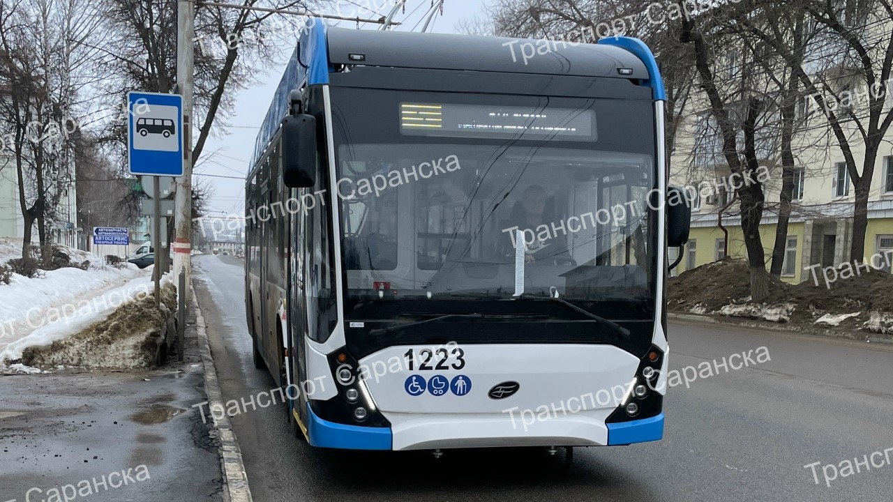 На маршруты Саранска вышли новые троллейбусы