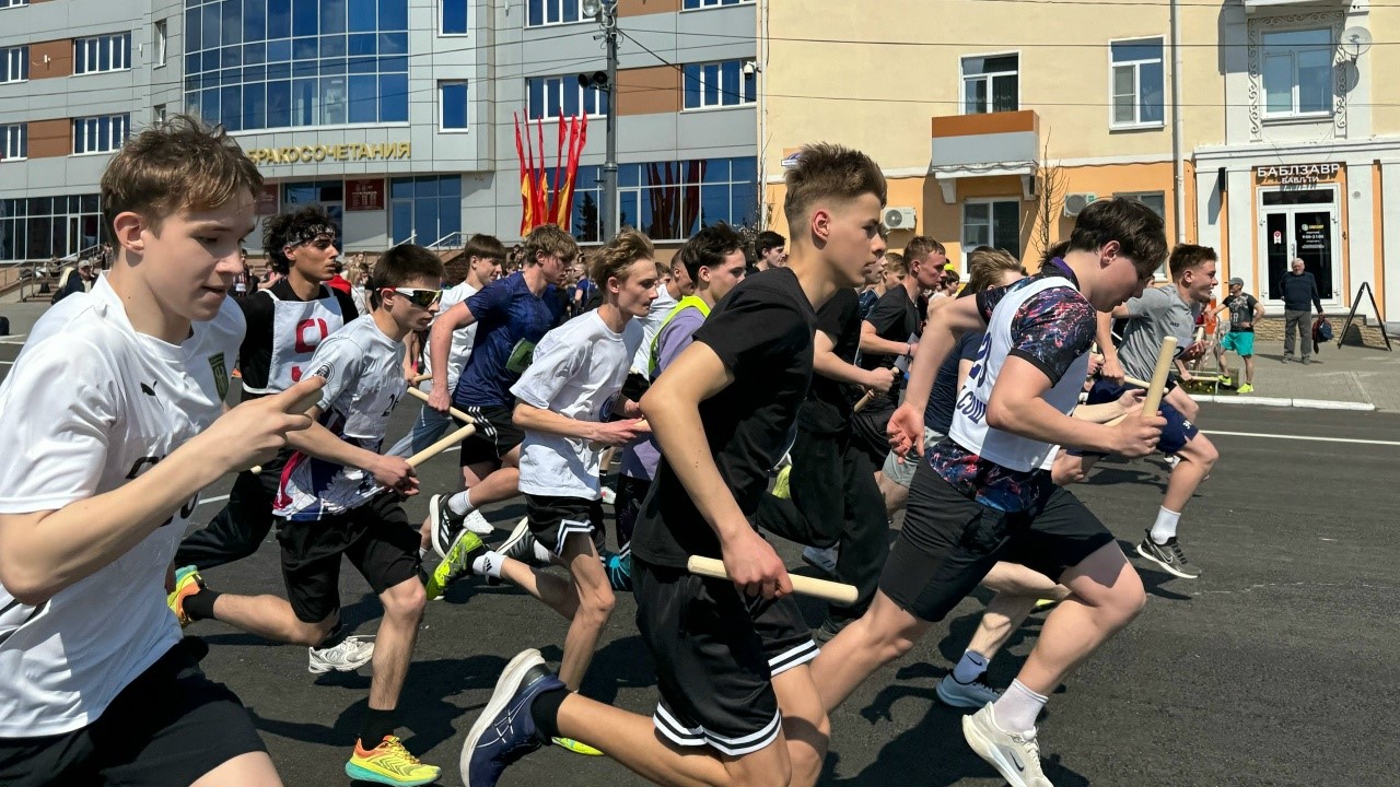 В Саранске прошла легкоатлетическая эстафета
