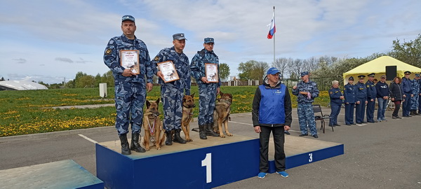 Сотрудник УФСИН Мордовии – призер Чемпионата ФСИН России по многоборью со служебными собаками 