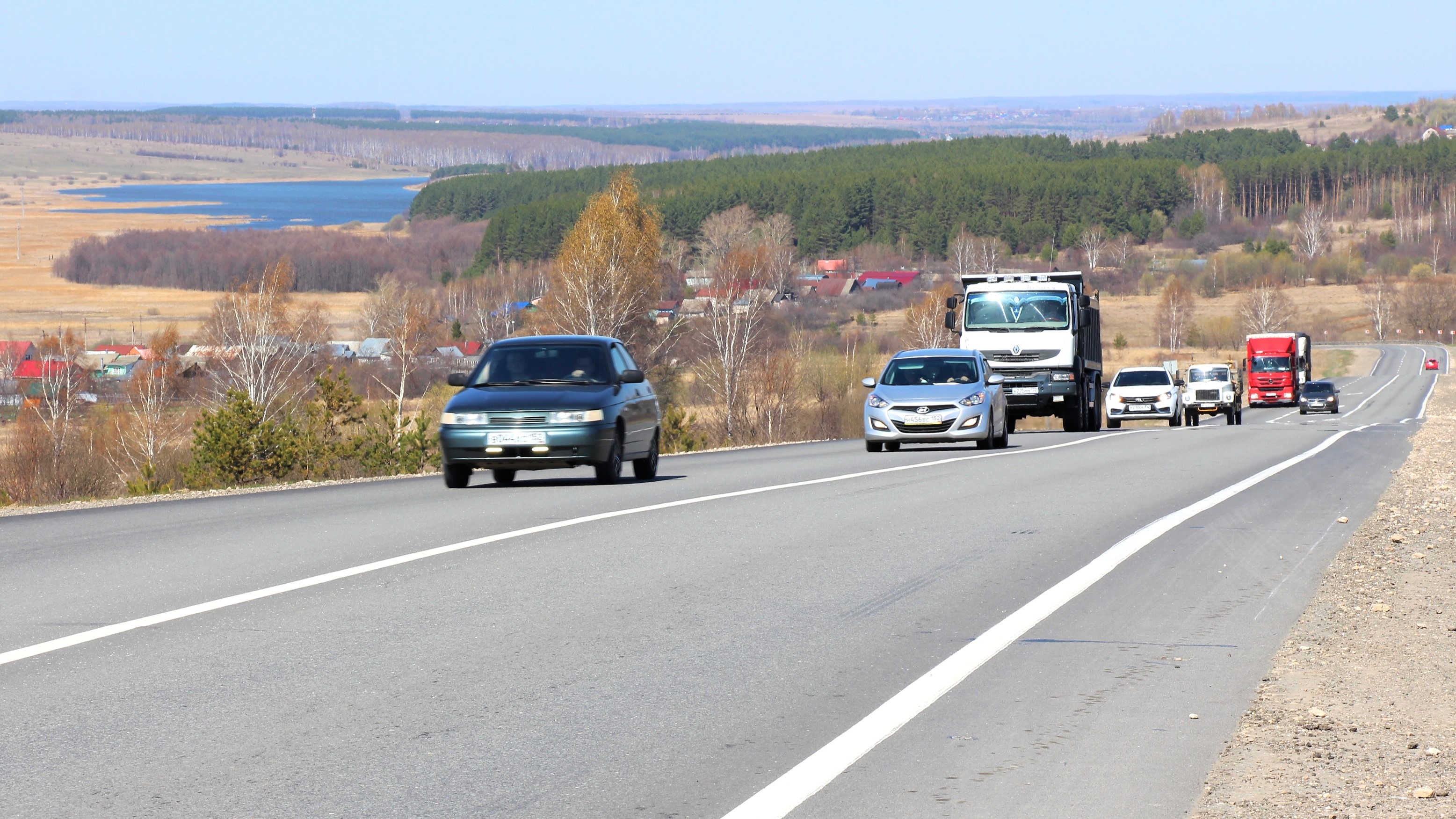 На федеральных трассах Мордовии подтоплений не зафиксировано