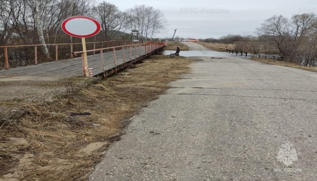 Четыре моста в трех районах Мордовии близки к подтоплению