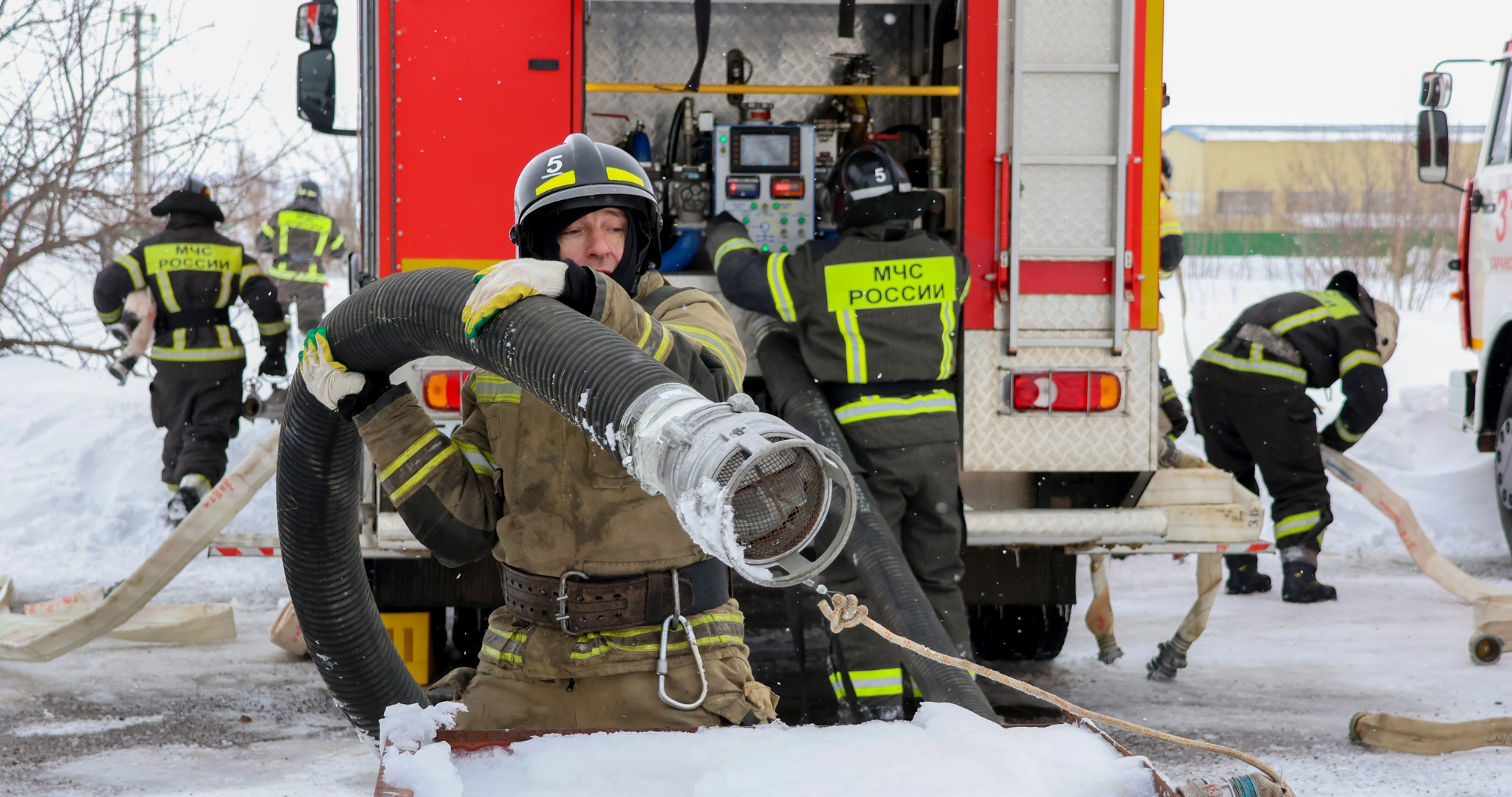 Мордовия приняла уникальные соревнования пожарных 