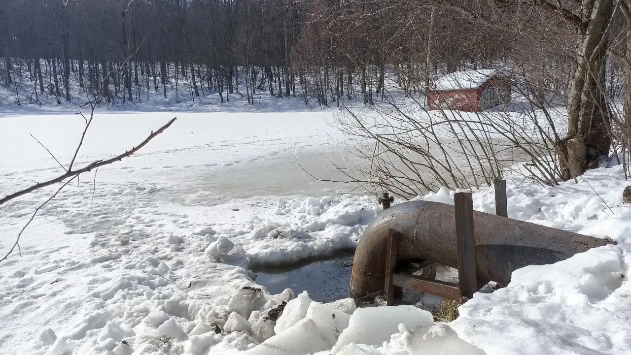 В Саранске перед паводком проверили плотины