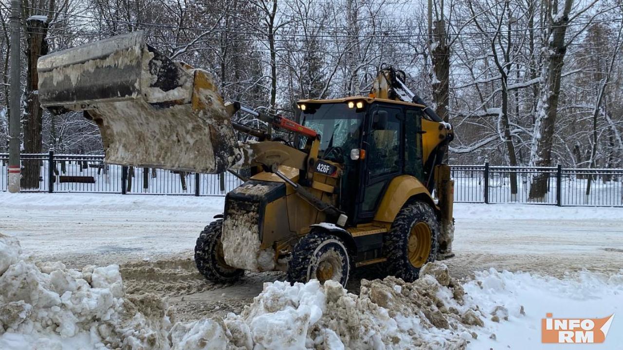 В Саранске проверяют уборку дорог от снега