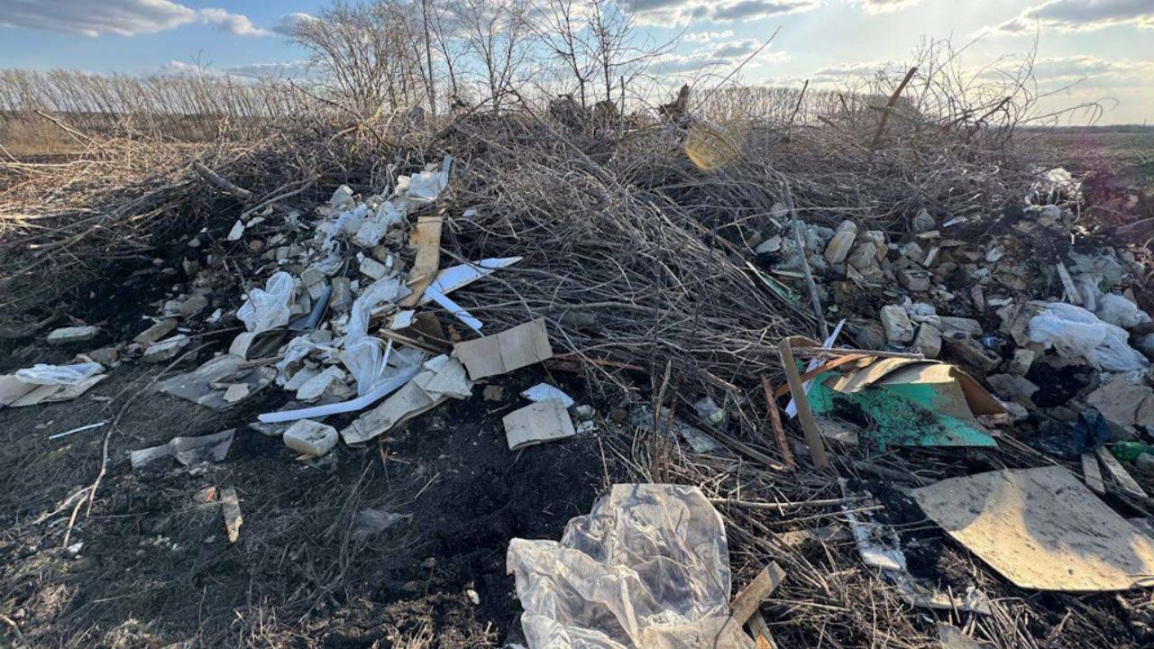  После сигнала через Народную экокарту нелегальную свалку в Атяшевском районе ликвидировали