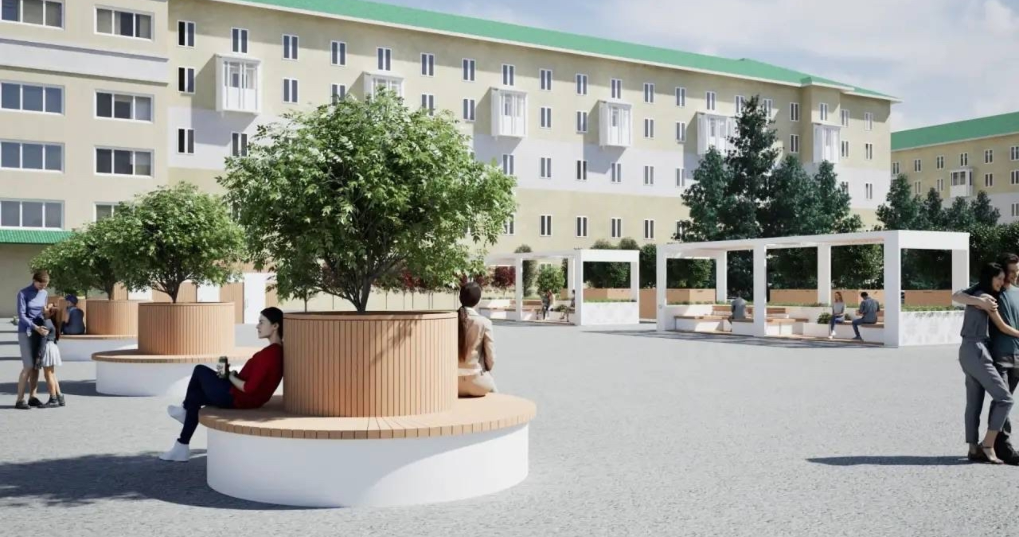 Жителям Мордовии показали, как будут выглядеть обновлённые проспект Ленина и Советская площадь 