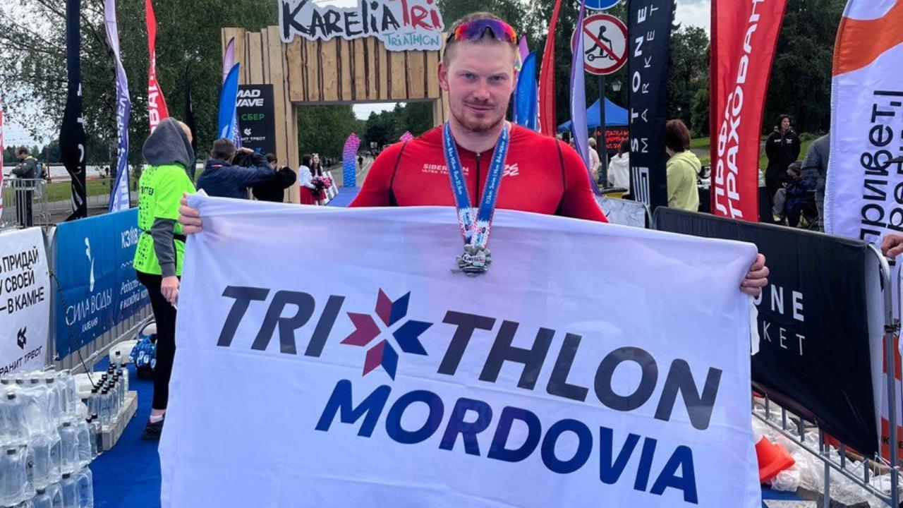 Триатлет из Мордовии завоевал серебро Karelia Tri 113 Триатлет из Мордовии завоевал серебро Karelia Tri 113