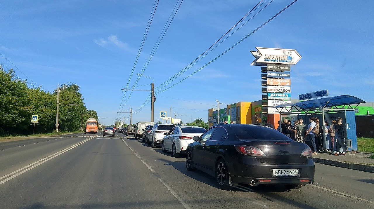 Саранск: утро бензиновых очередей