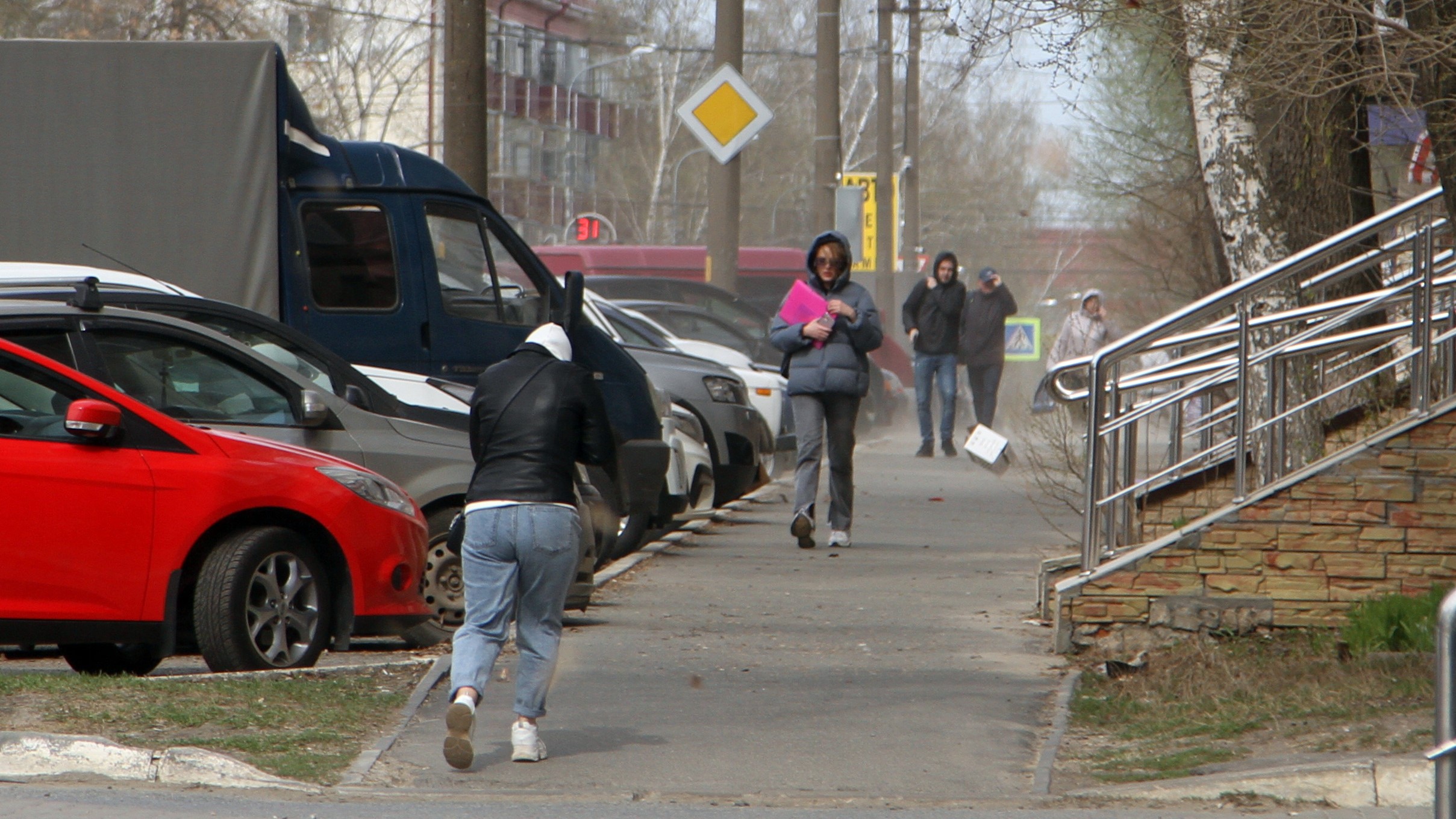 В Мордовии – туман и сильный ветер