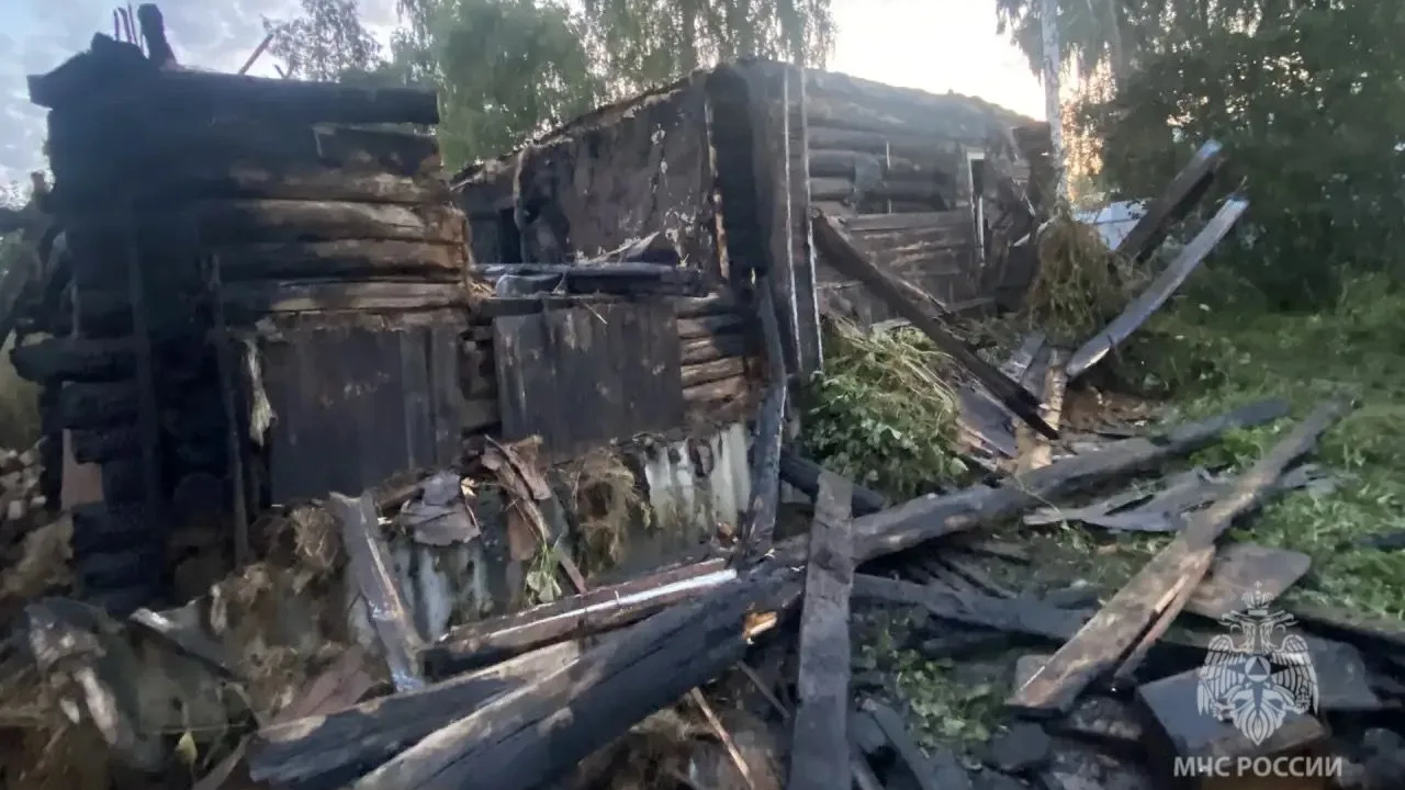 В Мордовии сгорел дачный дом