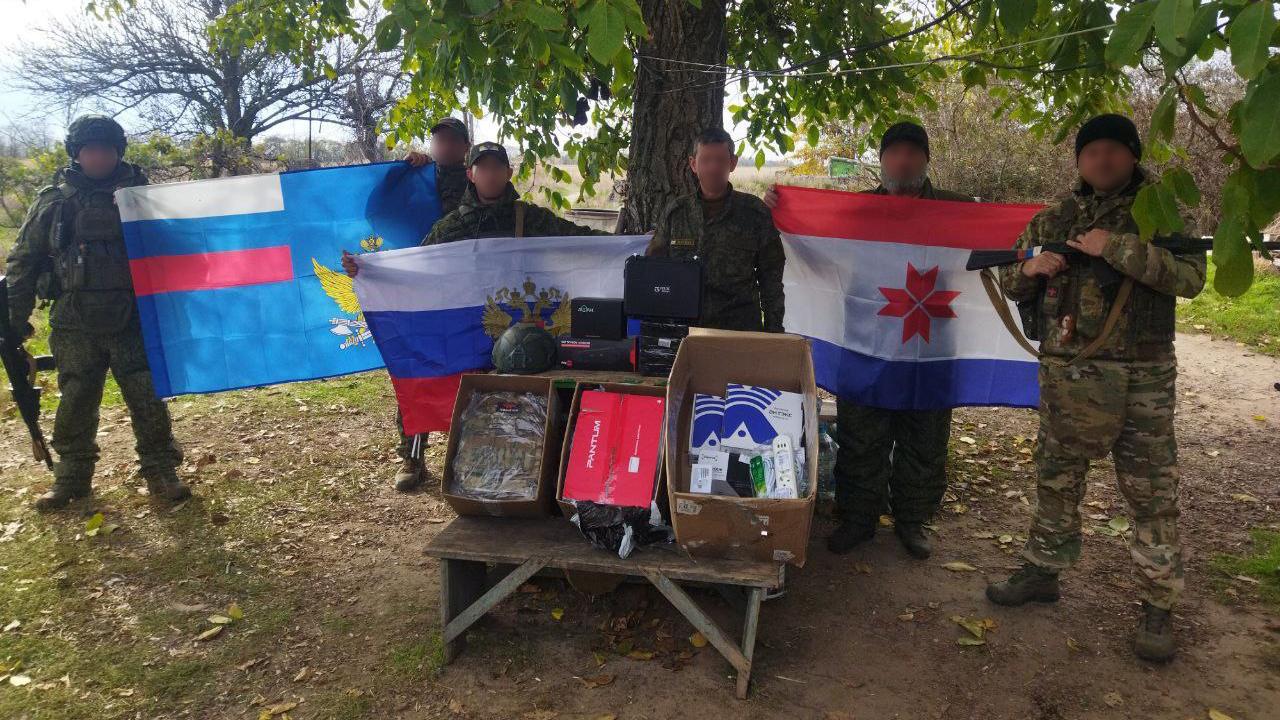 На СВО от УФСИН Мордовии передали бронешлемы и детекторы БПЛА