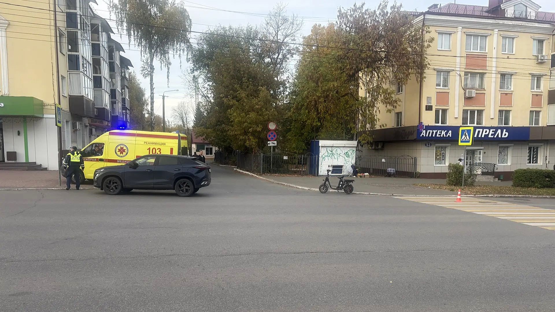 В Саранске сбили ехавшего по «зебре» велосипедиста