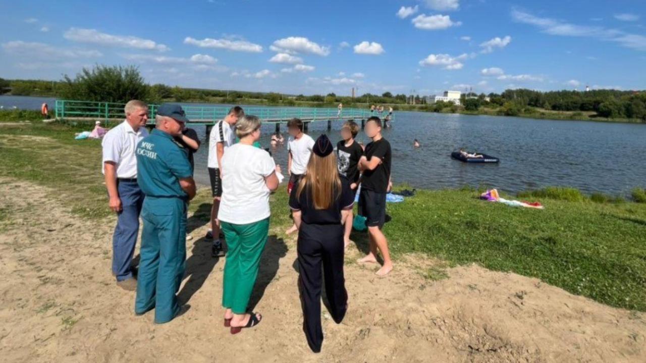 Четверых подростков отправили домой с Луховского пруда в Саранске