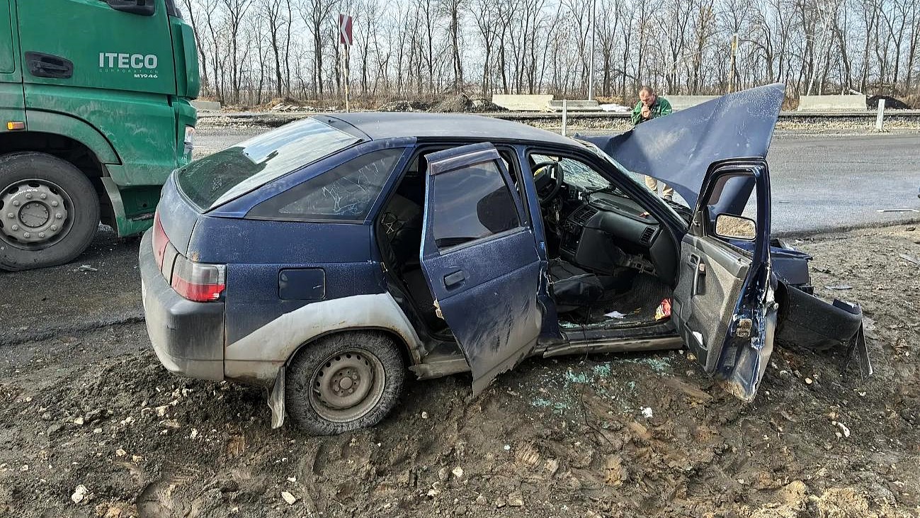 В Мордовии автоледи без прав вылетела на «встречку» под КамАЗ