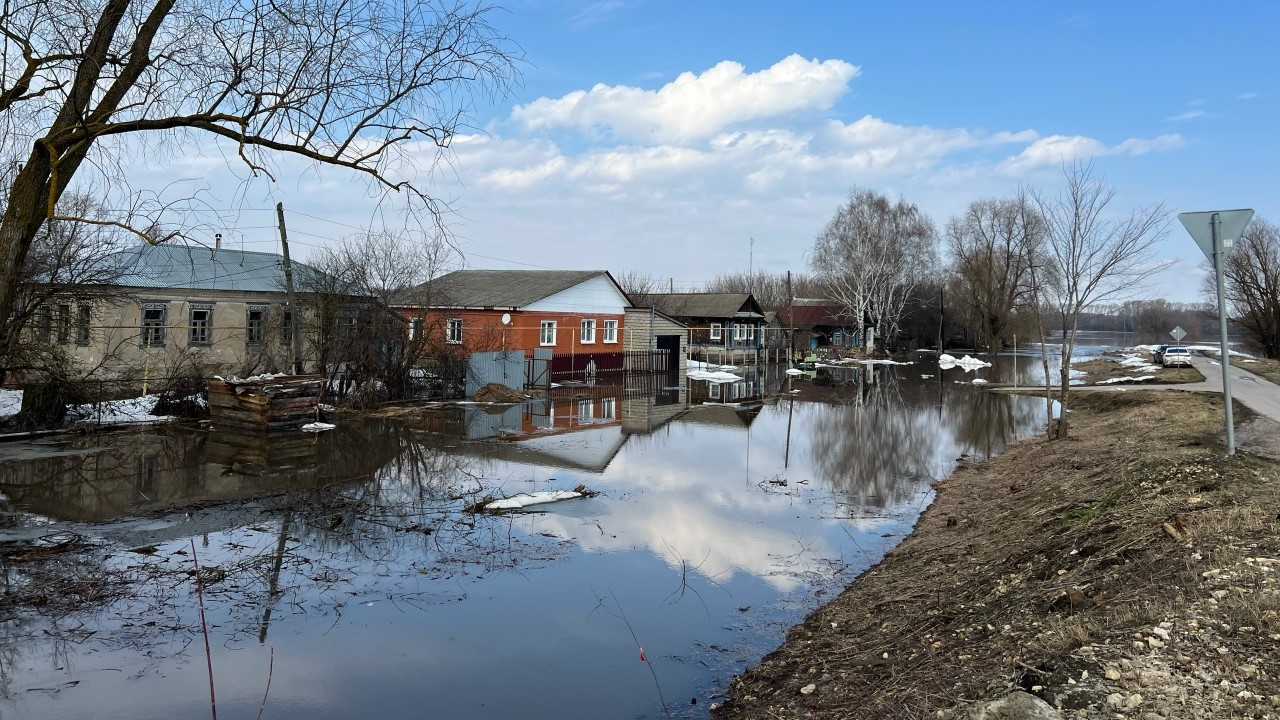 В Мордовии подтоплены семь низководных мостов