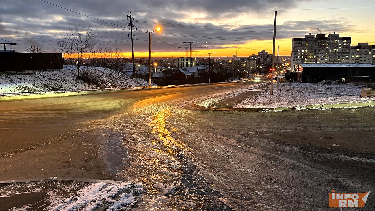На дорогах Мордовии будет скользко
