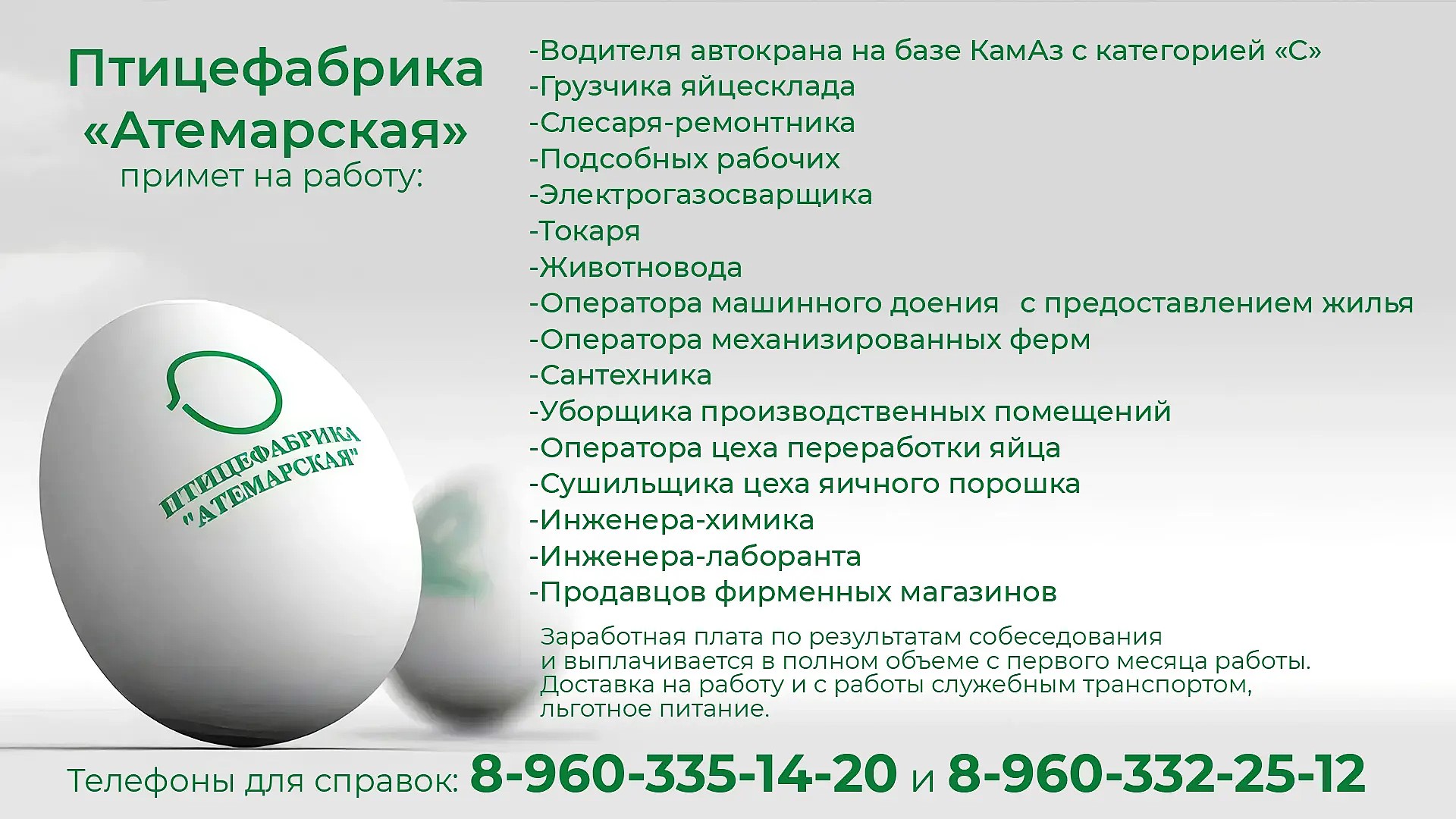 Птицефабрика «Атемарская»