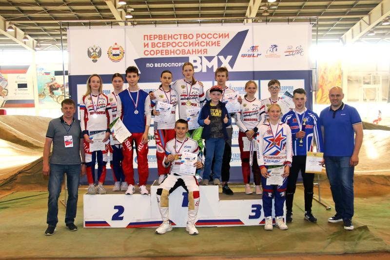 У спортсменов Мордовии - 18 медалей в гонке ВМХ