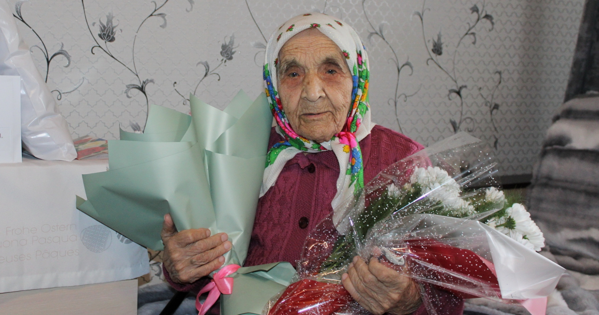 В Мордовии 100-летие отметила ветеран труда Ольга Гришина 