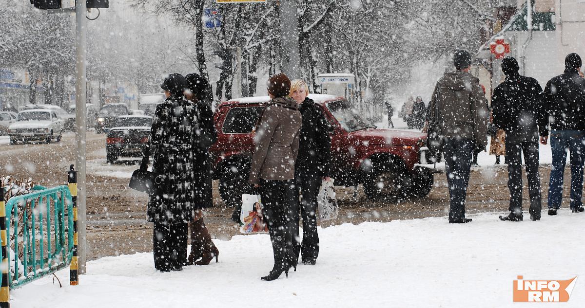 В Мордовии – сильный снег