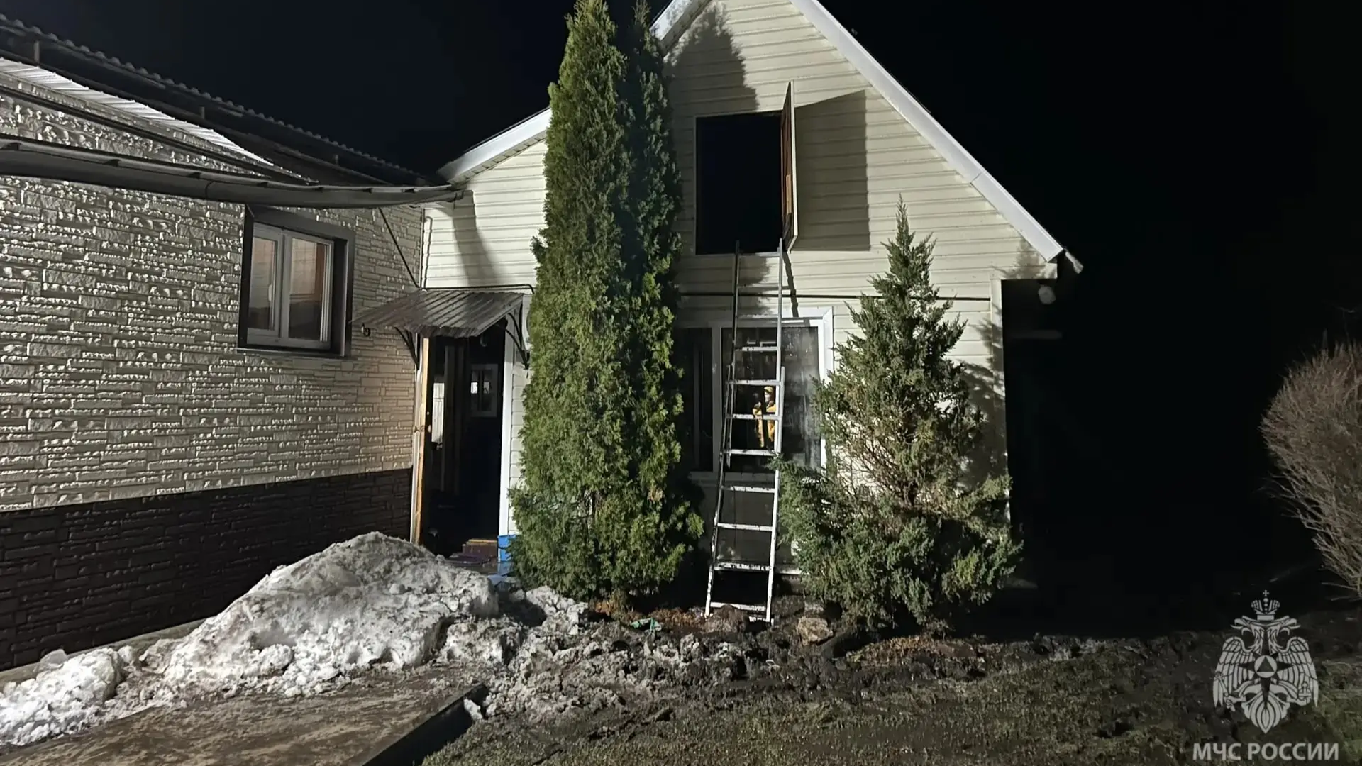 У жительницы Умёта горела баня