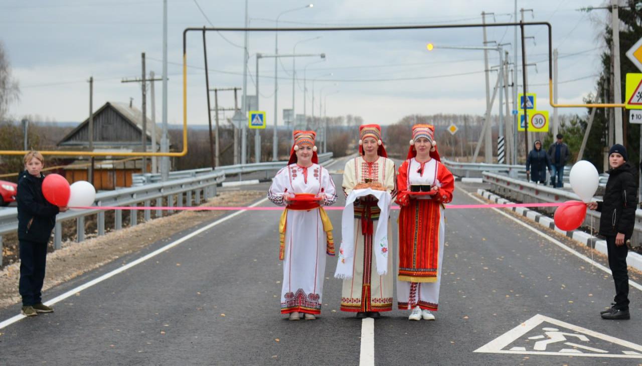 В Мордовии красиво открыли дорогу в Красине