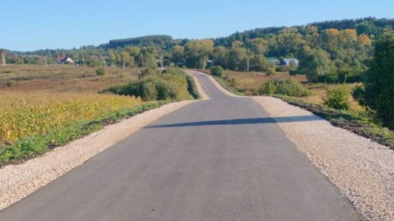 В Мордовии построили новую дорогу к селу Тарасполь