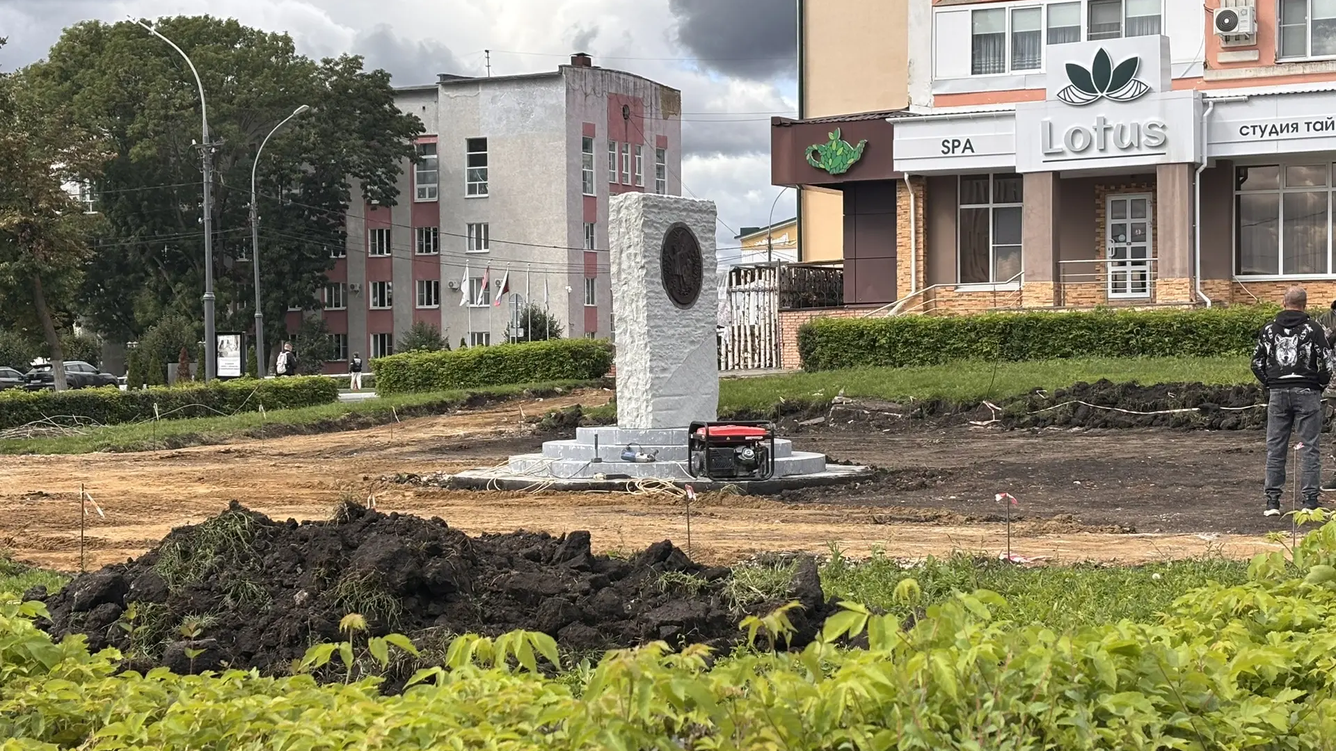 В Саранске благоустройство площади Ликвидаторов аварии на Чернобыльской АЭС завершат в октябре
