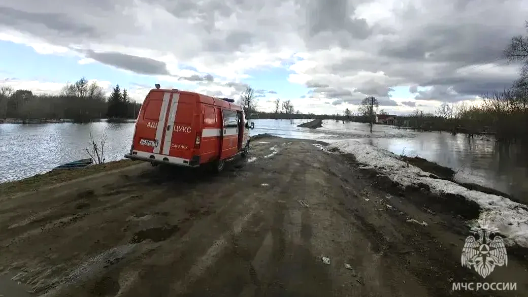 В Мордовии подтоплены 10 низководных мостов