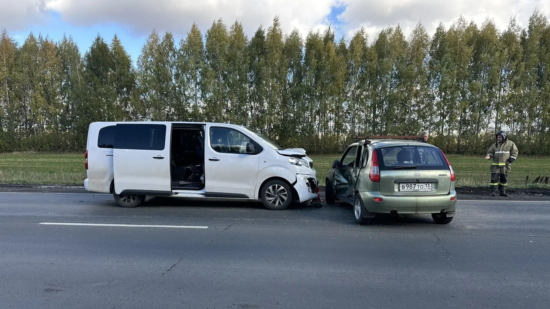 В Мордовии пенсионерку госпитализировали после ДТП