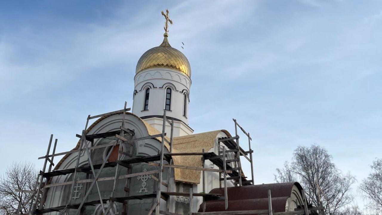 Строительство Спасского храма-часовни в Саранске переходит в новую стадию 
