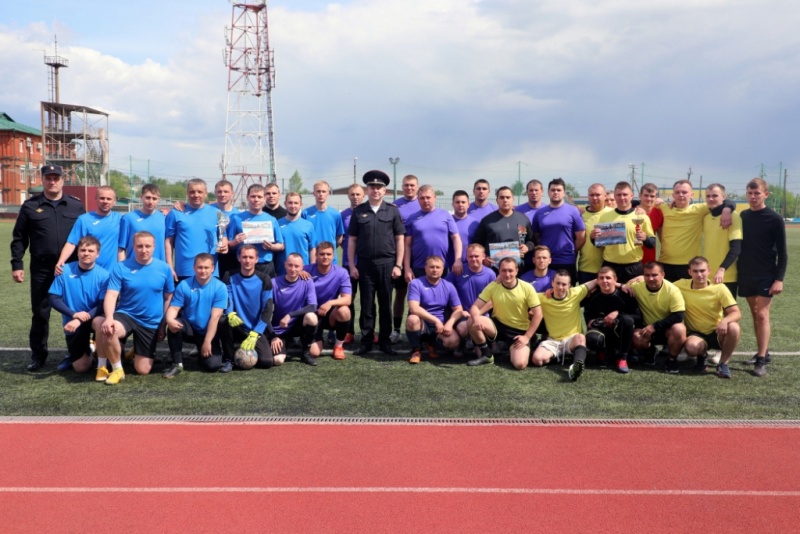 Завершился турнир по футболу среди сотрудников полиции Мордовии