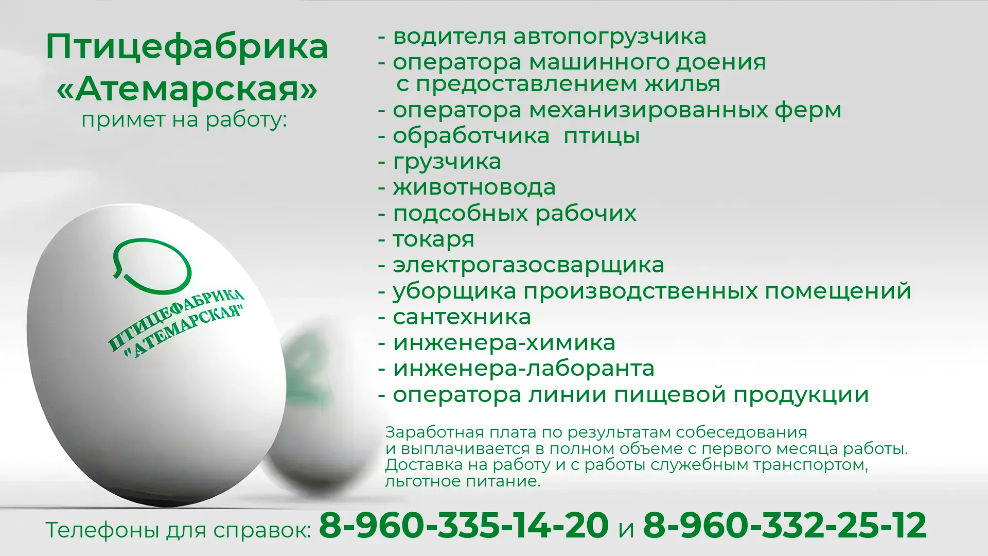 Птицефабрика «Атемарская»