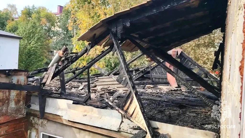 В Саранске горели два частных дома