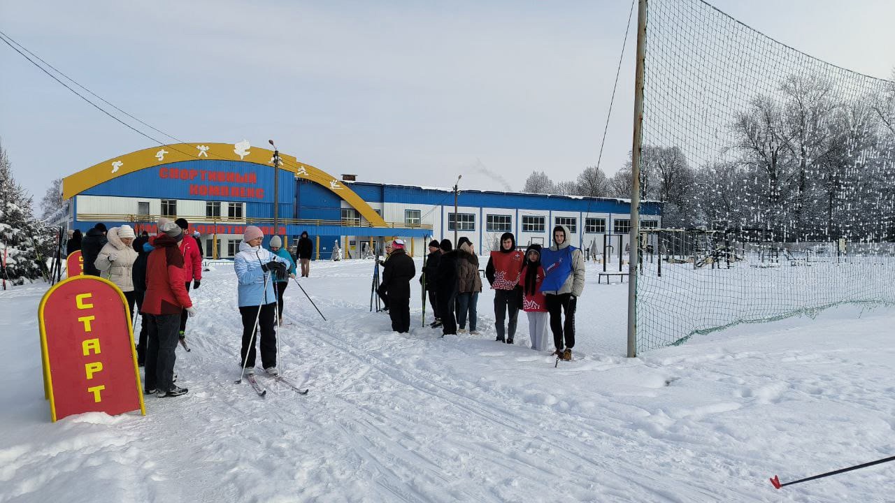 В Краснослободске прошла лыжная эстафета