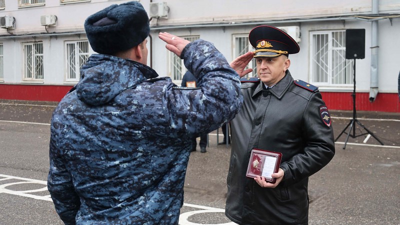 Полицейские Мордовии вернулись из командировки в Дагестан