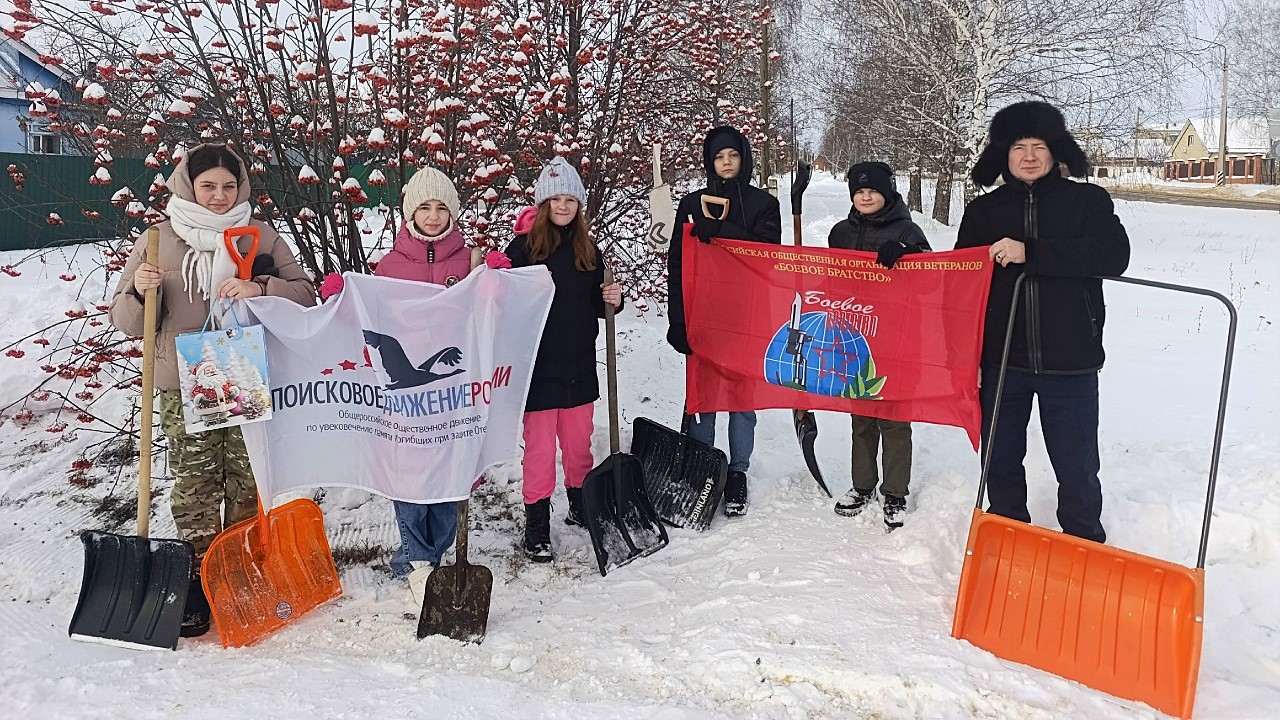 В Мордовии казаки-кадеты помогли семье участника СВО