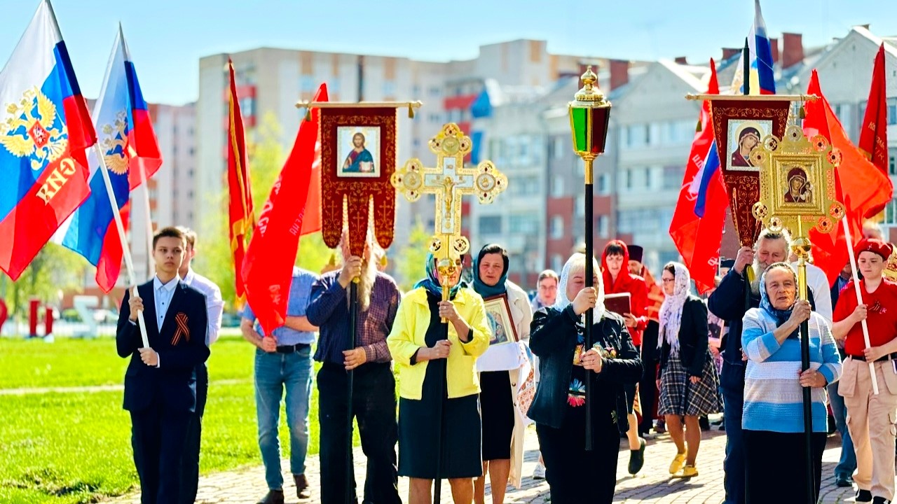 В Мордовии прошёл крестный ход с акцией «Бессмертный полк»