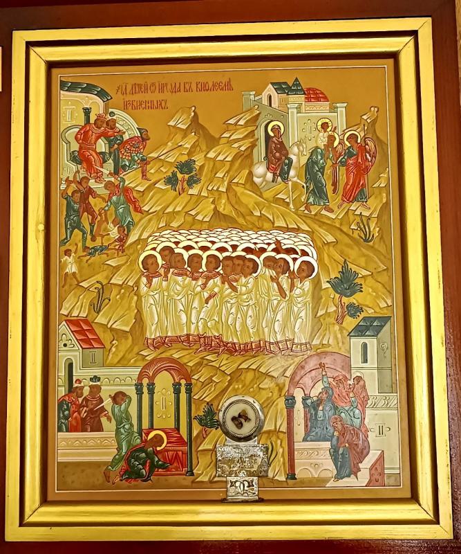Икона 14000 вифлеемских младенцев принесена в мордовский храм