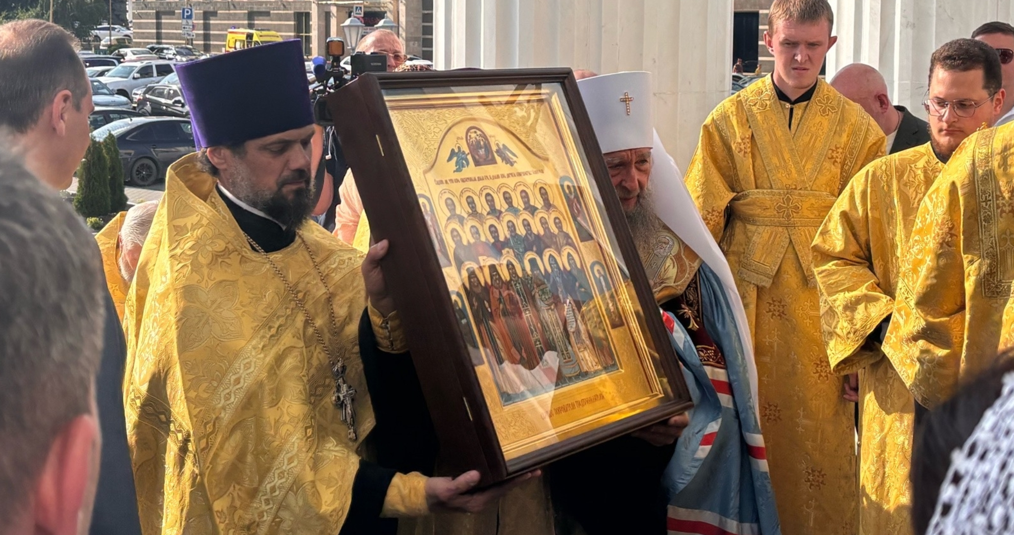Икона «Святые покровители предпринимательства» доставлена в Саранск 